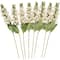 32" White Foxglove Artificial Flower Stem, 8ct.